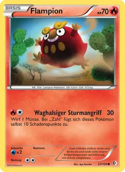 Flampion, Überschrittene Schwellen No. 27 Normal