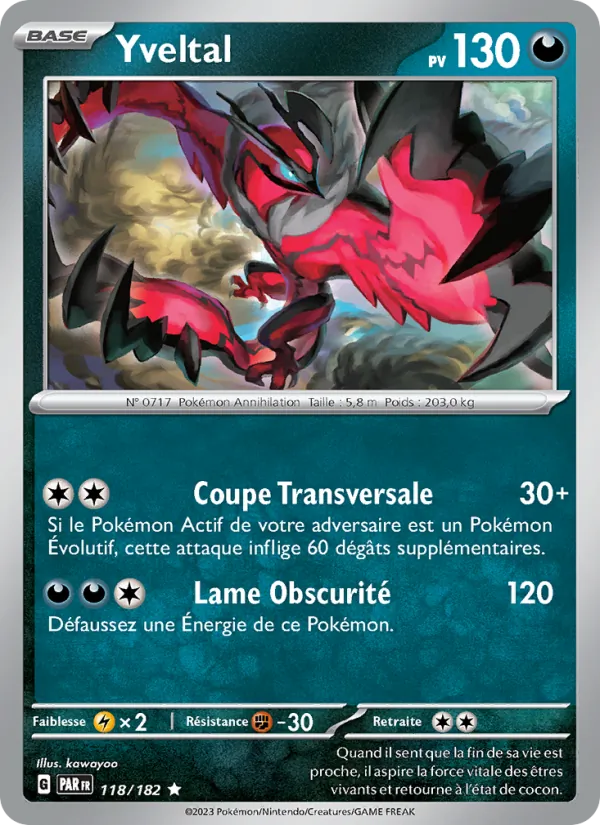 Yveltal, Faille Paradoxe Nº 118