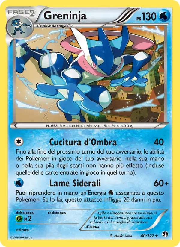 Greninja, Turbo Crash Nº 40