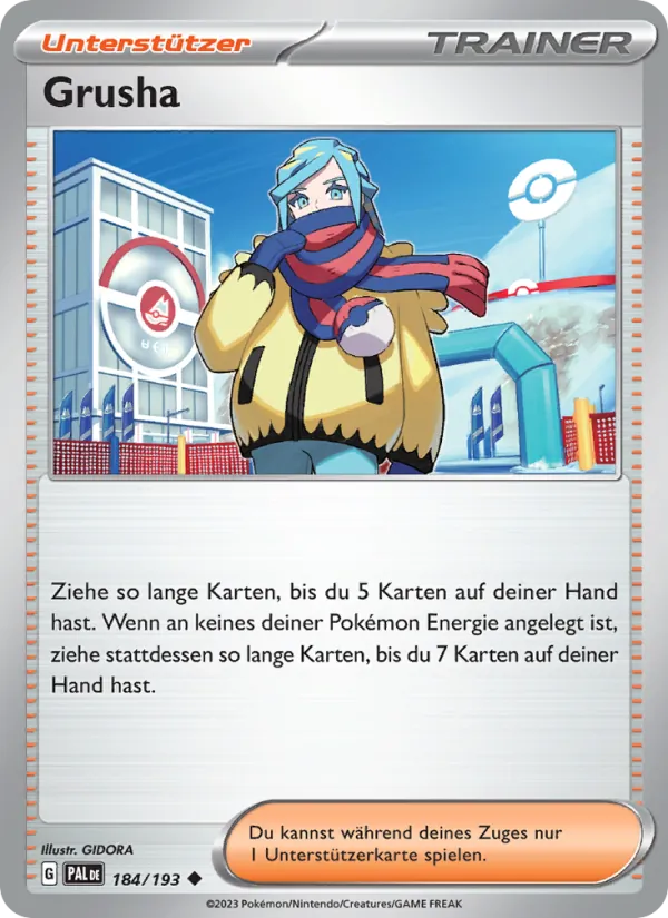 Grusha, Entwicklungen in Paldea No. 184