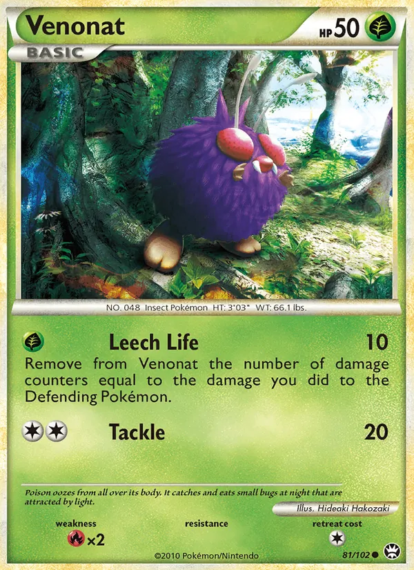 Venonat, Triumphant Nº 81