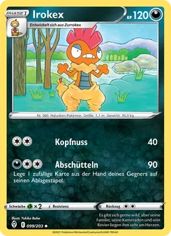 Irokex, Drachenwandel Nº 99 Normal