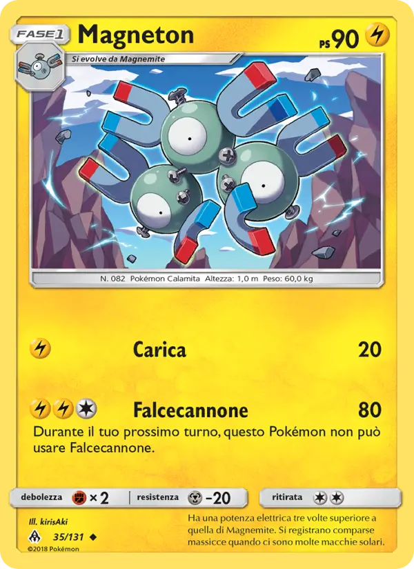 Magneton, Apocalisse Di Luce No. 35
