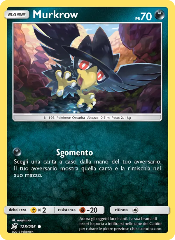 Murkrow, Sintonia Mentale No. 128