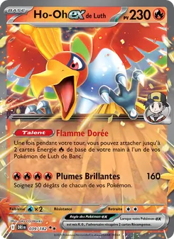 Ho-Oh-ex de Luth, Rivalités Destinées No. 039 Holo