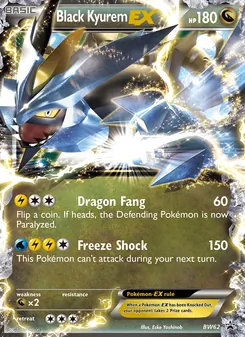 Black Kyurem-EX, BW Black Star Promos No. BW62 Normal