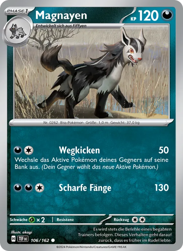 Magnayen, Gewalten der Zeit No. 106