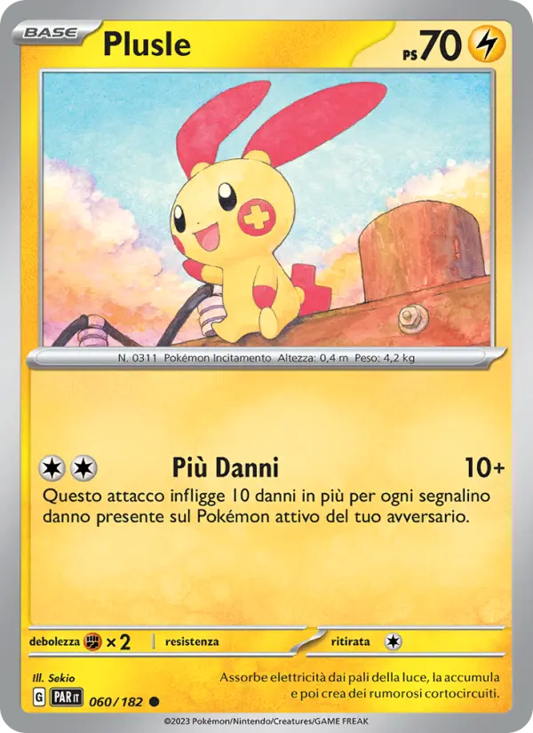 Plusle, Paradosso Temporale No. 060