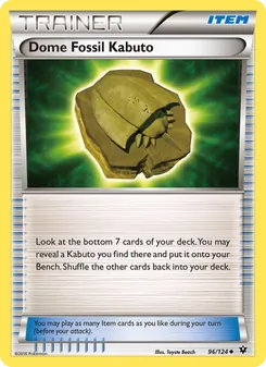 Dome Fossil Kabuto, Fates Collide No. 96 Normal