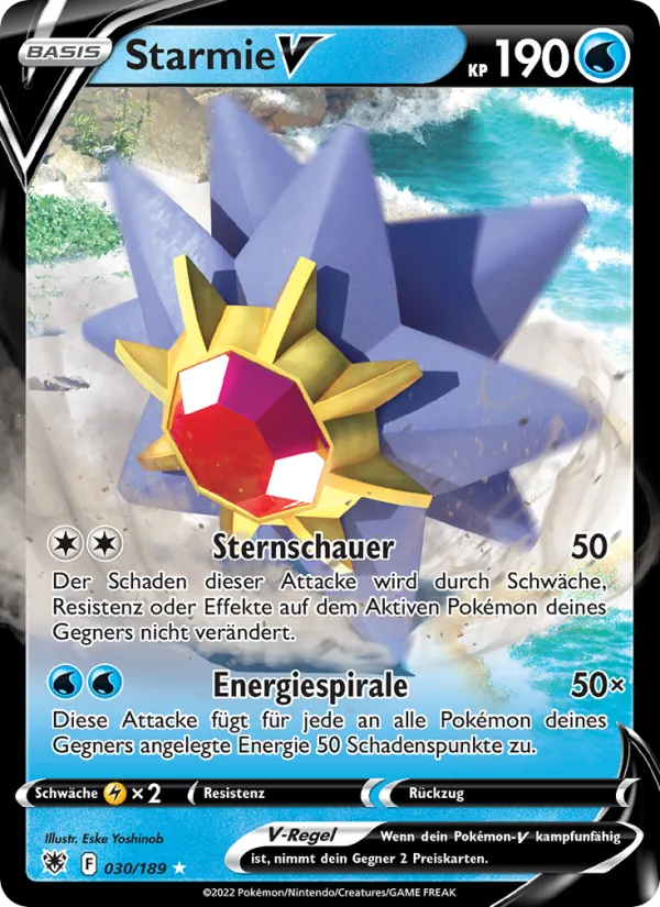 Starmie V, Astralglanz No. 030