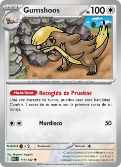 Gumshoos, Megaevolución No. 110 Normal