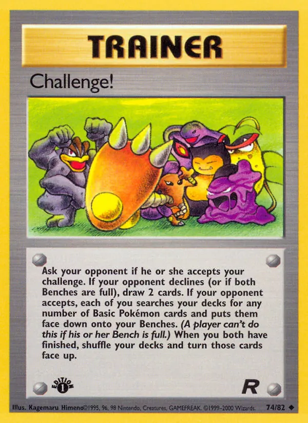 Challenge!, Team Rocket Nº 74