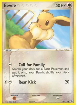 Eevee, Delta Species Nº 69 Normal