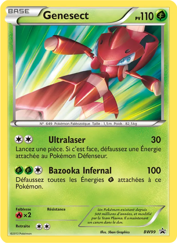 Genesect, Promo BW Nº BW99