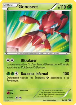 Genesect, Promo BW No. BW99 Normal