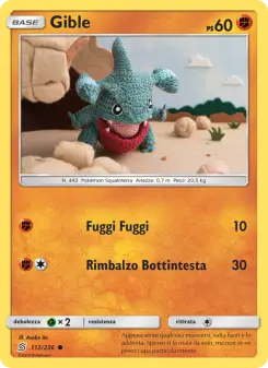 Gible, Sintonia Mentale No. 112 Normal