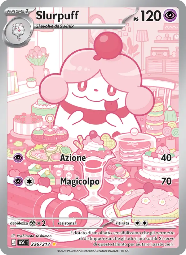 Slurpuff, Ascesa Eroica No. 236