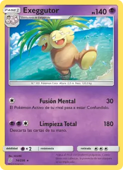 Exeggutor, Mentes Unidas No. 74 Normal