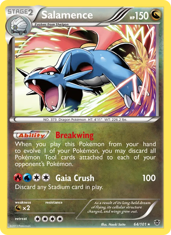 Salamence, Plasma Blast No. 64