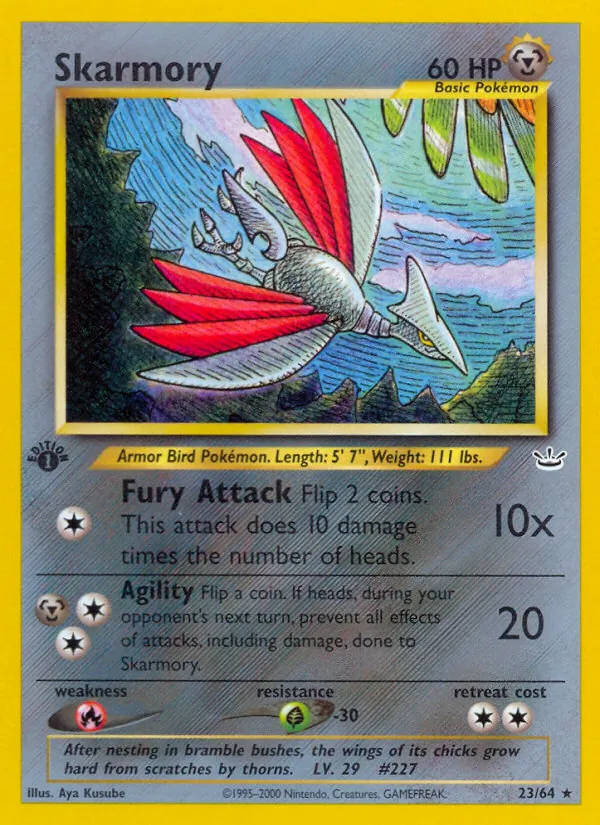 Skarmory, Neo Revelation No. 23