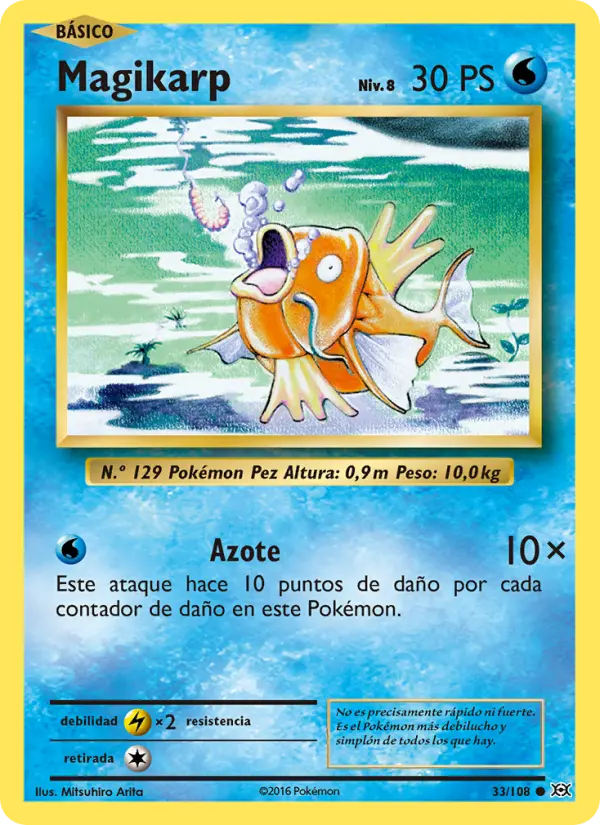 Magikarp, Evoluciones Nº 33