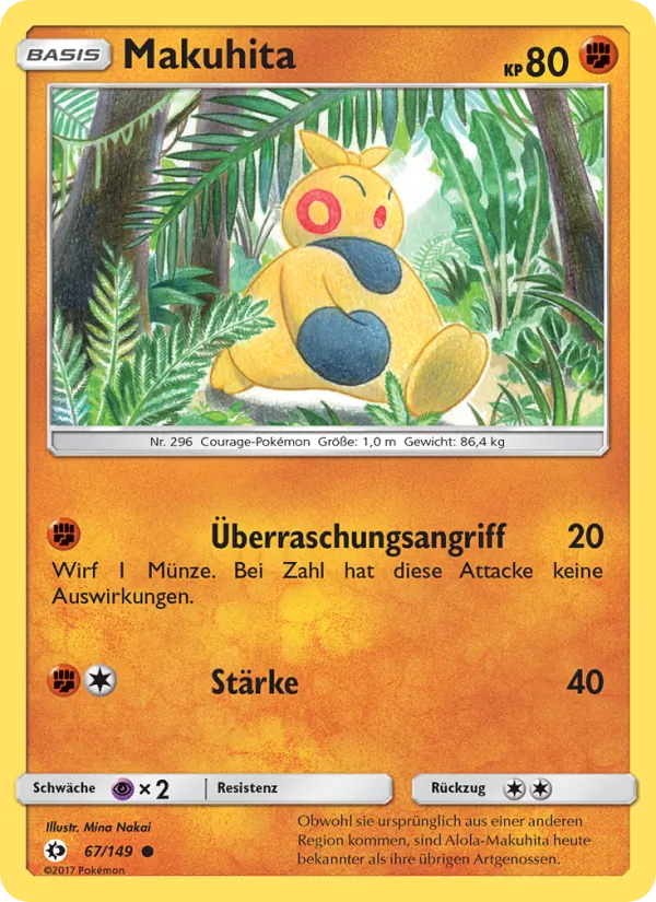 Makuhita, Sonne & Mond Nº 67