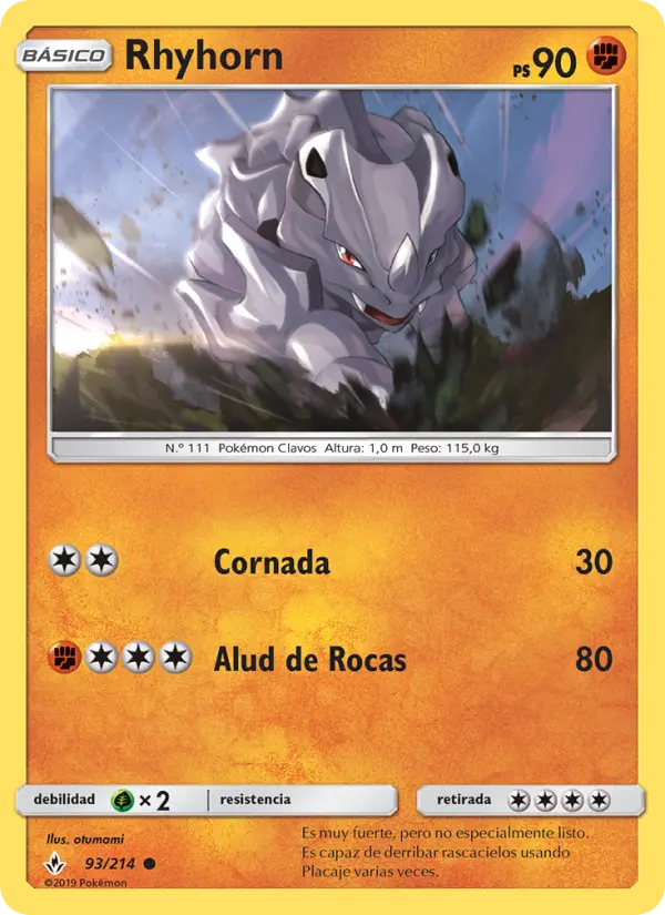 Rhyhorn, Vínculos Indestructibles No. 93