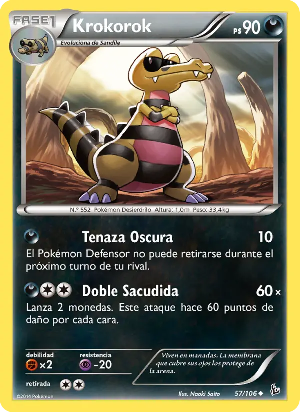 Krokorok, Destellos de Fuego No. 57