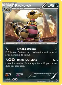 Krokorok, Destellos de Fuego No. 57 Normal