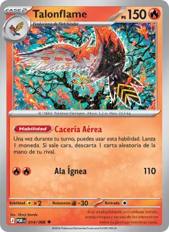 Talonflame, Equilibrio Perfecto No. 014 Normal