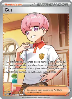 Gus, Evoluciones Prismáticas Nº 141 Holo