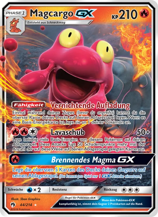 Magcargo GX, Echo des Donners No. 44