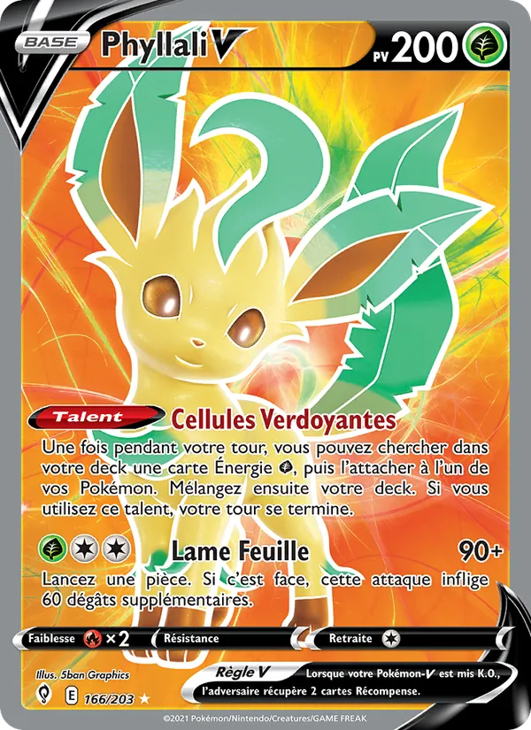 Phyllali V, Évolution Céleste Nº 166