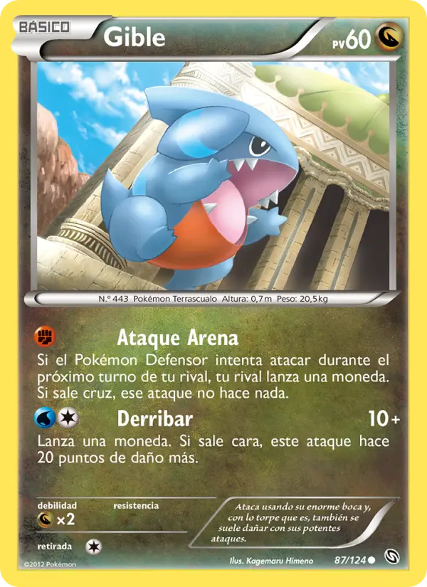 Gible, Dragones Majestuosos No. 87