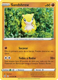 Sandshrew, Golpe Fusión No. 131 Normal
