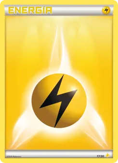 Energía Rayo, Kit de Entrenador XY (Pikachu Enmascarada) Nº 17 Normal