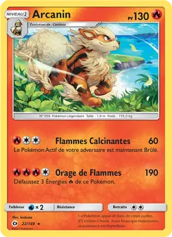Arcanin, Soleil et Lune Nº 22 Normal