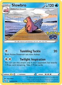 Slowbro, Pokémon GO No. 020 Normal
