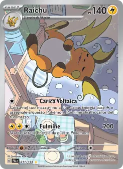 Raichu, Evoluzioni a Paldea No. 211 Holo