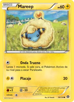 Mareep, Asedio de Vapor No. 38 Normal