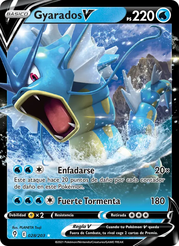 Gyarados V, Cielos Evolutivos Nº 28