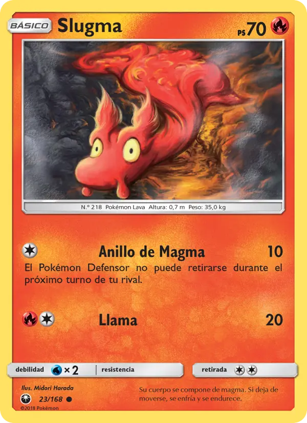 Slugma, Tormenta Celestial Nº 23