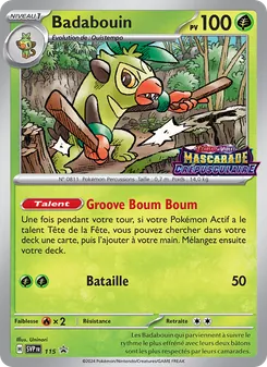 Badabouin, SVP Black Star Promos No. 115 Holo