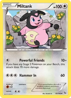 Miltank, Flashfire No. 83 Normal