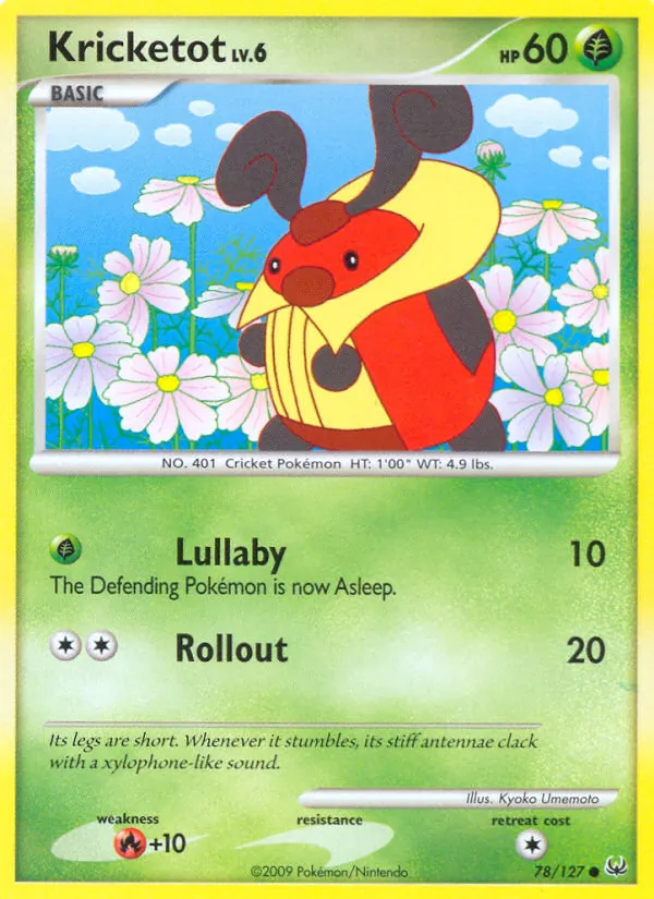 Kricketot, Platinum Nº 78