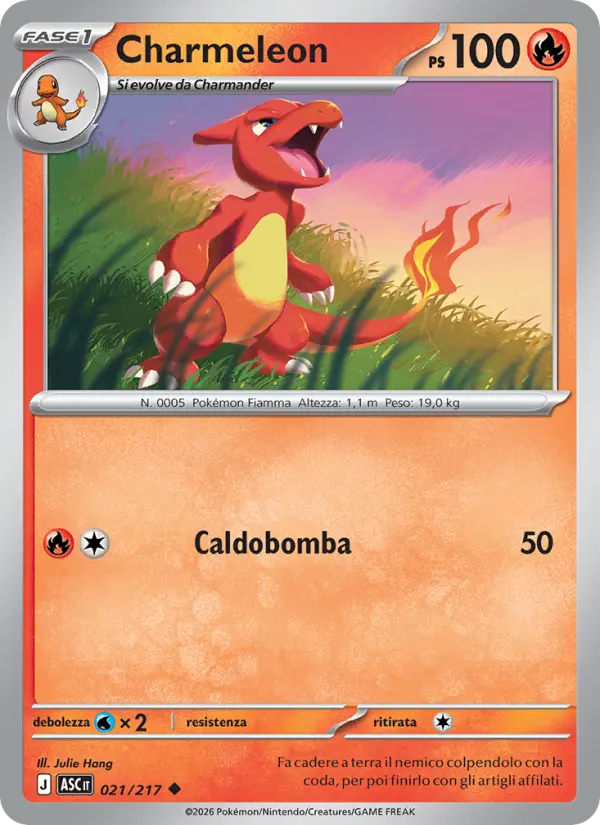 Charmeleon, Ascesa Eroica No. 021