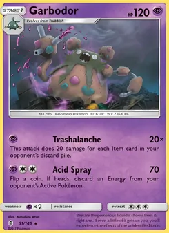 Garbodor, Guardians Rising No. 51 Normal