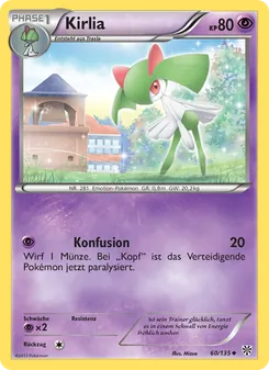 Kirlia, Plasma-Sturm Nº 60 Normal
