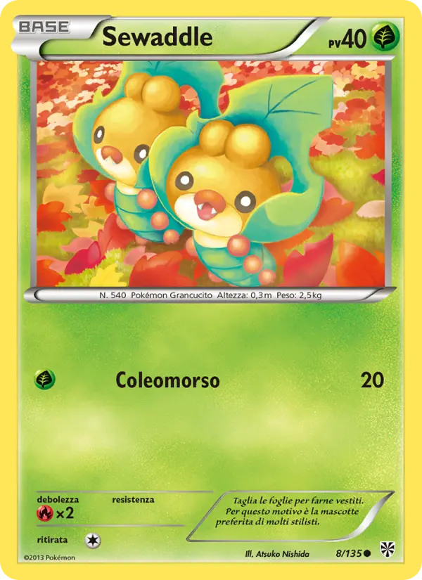 Sewaddle, Uragano Plasma No. 8