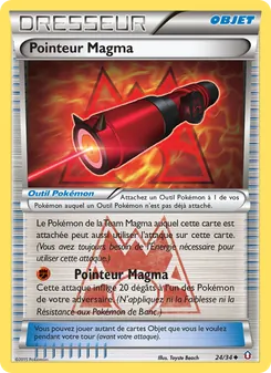 Pointeur Magma, Double Danger Nº 24 Normal